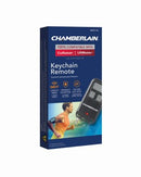 CHAMBERLAIN 956EV-P2 KEYCHAIN GARAGE DOOR REMOTE CONTROL QUANTITY 4 - BLACK - Like New