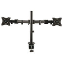 3M DUAL MONITOR MOUNT, FOR 27" MONITORS MM200B - BLACK - Like New