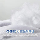 MATBEBY Bedding Quilted Fitted King Mattress Pad Cooling Breathable Fluffy Soft - Like New