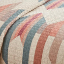 Pendleton 24451 Palm Canyon Pieced Quilt Set King Sandshell Multicolor - Brand New