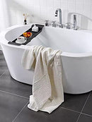 2pcs Adjustable Bathtub Caddy Tray Bath Tub Table Caddy 1W/1B Bracket - Brand New