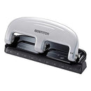 PAPERPRO BOSTITCH OFFICE EZ SQUEEZE 3-HOLE PUNCH, 20 SHEET CAPACITY - GRAY - Like New