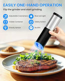 Gravity Electric Gravity Electric Pepper and Salt Grinder Set of 2 Pack - Like New