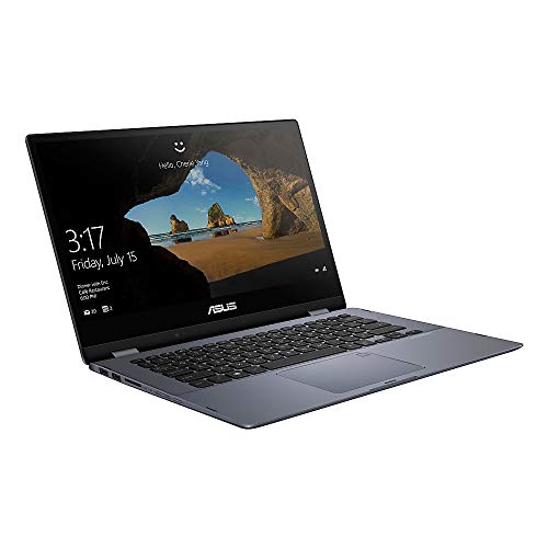 ASUS VIVOBOOK FLIP 14" FHD i3-8145U 4 128 SSD TP412FA-OS31T - STAR GREY - Like New