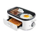 GreenLife 3-in-1 Breakfast Maker Station, Ceramic Nonstick Dual Griddles - Like New