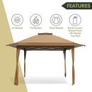 ARROWHEAD OUTDOOR 13’x13’ Pop-Up Canopy 150D Fabric KGS0389U - - Scratch & Dent