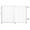 Regalo Top of Stairs Metal Pet Gate with Banister Kit 2" L X 43" W X 30.5" H - Brand New