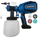 FUZIIAV CORDLESS PAINT SPRAYER 90000RPM 1400ML SPA8003 - BLUE - Like New