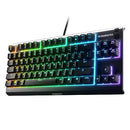 STEELSERIES APEX 3 TKL RGB GAMING KEYBOARD – TENKEYLESS COMPACT FACTOR - BLACK - Like New