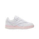 100209111 Reebok Women BB 4000 II Sneakers White/Frosted Berry - Scratch & Dent