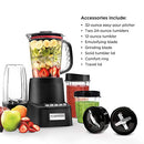 Chefman Countertop + Travel Dynamic Blending System, 12-Piece Set - Like New