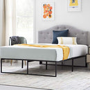 Linenspa Metal Platform Bed Frame - Tool Included - Queen Size - Black - Like New