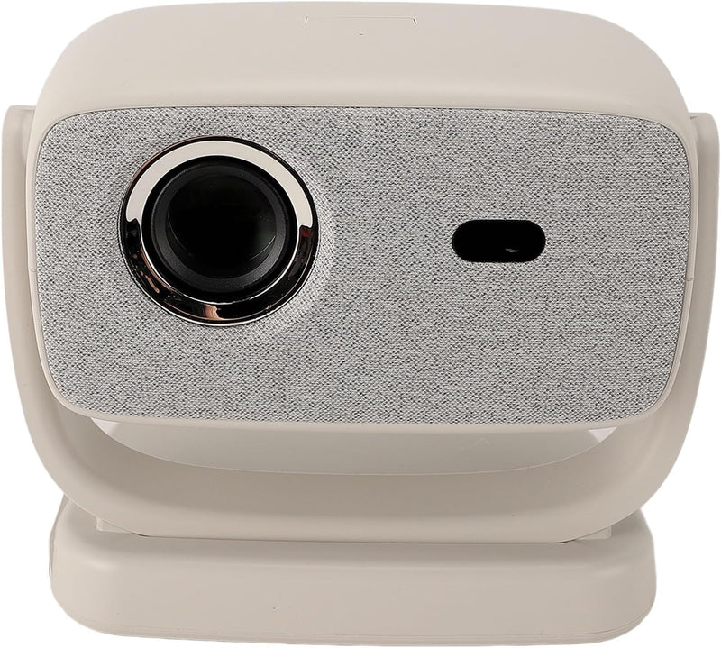 GENERIC 180° ROTATABLE STAND 720P PROJECTOR 1080P FHD SUPPORT FOR TV - BEIGE - Like New