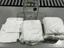 KING BAMBOO COMFORT DEEP POCKET LUXURY KING SHEET SET 4PC, SIZE KING - WHITE - Like New