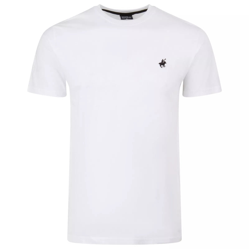 MENS PACIFIC POLO CLUB TSHIRT PREMIUM HEAVY SHORT SLEEVE - SIZE: MEN M - WHITE - Brand New