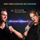 BONAOK Karaoke Microphone Portable Wireless Bluetooth Karaoke Mic G50 - Black - Like New
