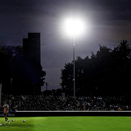 SOLLA HT-001 600W LED Stadium Flood Light, 3300W Equivalent, 48000LM - 6000K - Like New