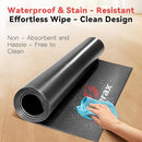 SPERAX EXERCISE MAT, WALKING PAD MAT FOR HOME GYM - BLACK - Like New