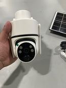 GENERIC 4G SOLAR CELLULAR 360 CAMERA - WHITE - Like New