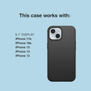 OTTERBOX IPHONE 17E, 16E, 15, 14, & 13 COMMUTER SERIES CASE 77-92607 - BLACK - Like New