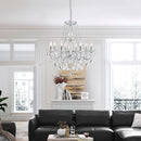 ANJIADENGSHI Mini Crystal Chandelier K9 Crystal Lighting Chandelier - Chrome - Like New