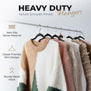 Our Modern Space 100 Pack Velvet Hanger for Shirt Pants Dresses Skirts Suits - Brand New
