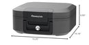 SENTRYSAFE CHW20201 FIRE CHESTS, SAFES - BLACK - Like New