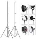 ITOTIN Stainless Steel Light Stand Photography Spring Cushioned Heavy Duty - Brand New