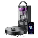 EUREKA E20 PLUS ROBOT VACUUM WITH BAGLESS SELF EMPTYING STATION, ROBOTIC - BLACK - Like New