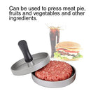 AMZCHEF BURGER MAKER ALUMINUM DIE CASTING BURGER PRESS NON STICK - BLACK/SILVER - Like New