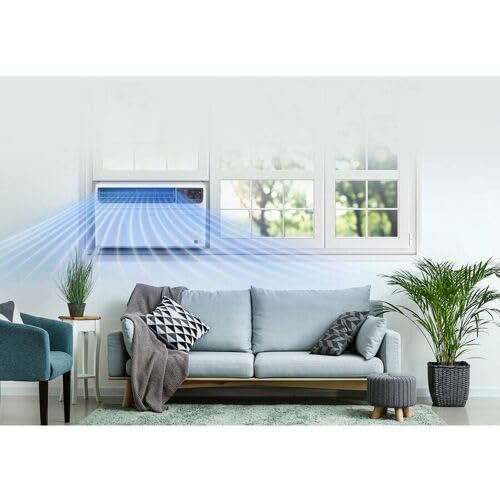 LG 23,500 BTU Dual Inverter Smart Window Air Conditioner 230V LW2422IVSM - Brand New