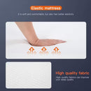 FACTORY DIRECT WHOLESALE FULL GEL MEMORY FOAM MATTRESS MEDIUM FIRM 8 IN - WHITE - Brand New