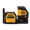 DEWALT 20V/12V MAX Laser Level Kit, Green Cross Line Laser DCLE34020G - Like New