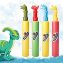 YVZEAN 9 PACK POOL TOYS BLASTER OUTDOOR WATER SHOOTERS 9 DINOSAORS - MULTICOLOR - Like New