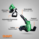 ApolloSmart 2 in 1 Cordless Electric Lawn Mower Edger Trimmer 20V - Like New