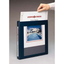 AVERY HEAVY-DUTY FRAMED VIEW BINDER, 1.5" EZD RINGS - NAVY - Like New