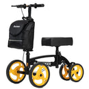 ELENKER STEERABLE KNEE SCOOTER FOLDABLE KNEE WALKER WITH BASKET - Scratch & Dent