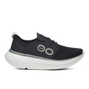 09012024 OOFOS MEN’S OOMY STRIDE RECOVERY SHOE BLACK/WHITE SIZE 9 M - Like New
