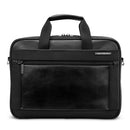 SAMSUNG EXECUTIVE LEATHER BRIEF LAPTOP BAG WITH 15.6" COMPUTER POCKET - BLACK - Brand New
