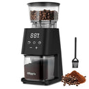 OLLYGRIN CONICAL BURR COFFEE GRINDER ELECTRIC COFFEE BEAN AZ-BG710TN - BLACK - Like New