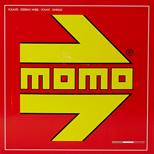 MOMO TEA30BK0B TEAM 300 MM LEATHER STEERING WHEEL - BLACK - Like New