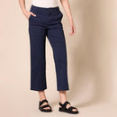 AMAZON ESSENTIALS WOMEN'S HIGH-RISE WIDE LEG KHAKI PANT SIZE: 8 - Scratch & Dent