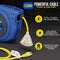 Goodyear Extension Cord Reels (12AWG x 40FT w/LED Light-Up Tap) 63313132G - Blue Like New