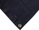 JTsuncover 90% Heavy Duty Shade Cloth Mesh Sun Block Fabric Grommets - Black - Brand New