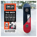 SWICHBOARD MOOSE MOUNTAIN TRICK & CRUISER SET - BLACK/RED - Brand New