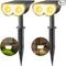 Consciot Solar Spot Lights Outdoor 16 LEDs Outdoor Lights 2 - Scratch & Dent