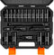 BOEN 1/2" Drive Metric Deep Impact Socket Set, 20x 10mm-24mm, Extension - Black - Like New