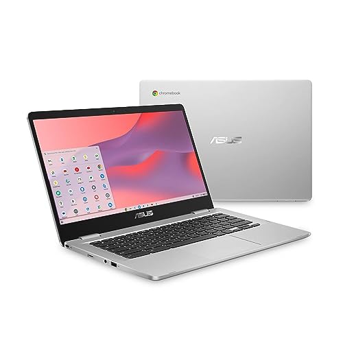 ASUS CHROMEBOOK C424 14.0" FHD N4020 4GB 64GB CB-C424MA-1922660-SLV - SILVER Like New