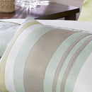 MADISON PARK ATHENA 7 PIECE JACQUARD COMFORTER SET QUEEN MP10-001-7P-QU-GREEN - Brand New