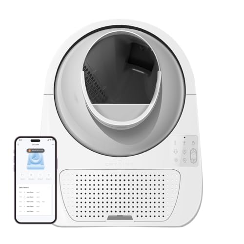 CATLINK PRO-X LUXURY VERSION INTELLIGENT SELF-CLEANING CAT LITTERBOX - WHITE - Like New